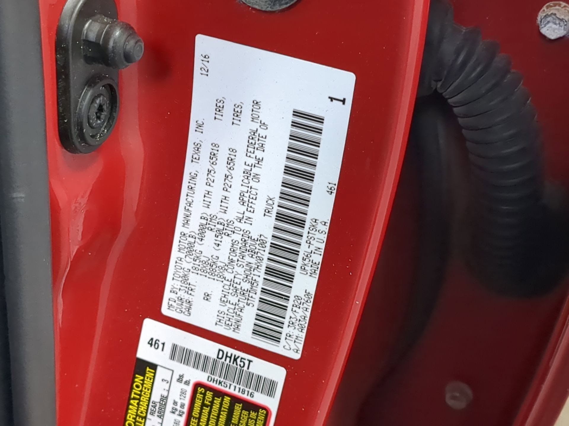 Used 2017 Toyota Tundra SR5 w/ TRD Off Road Package image 24