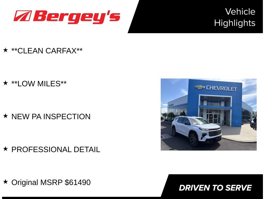 Certified 2026 Chevrolet Traverse High Country AWD/4WD image 4