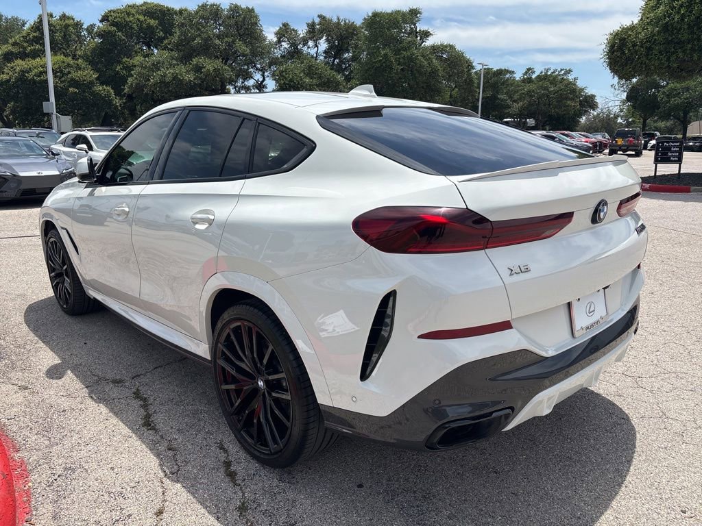 Used 2021 BMW X6 M50i w/ Executive Package AWD/4WD image 3