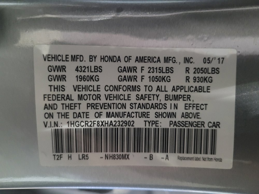 Used 2017 Honda Accord EX-L image 33