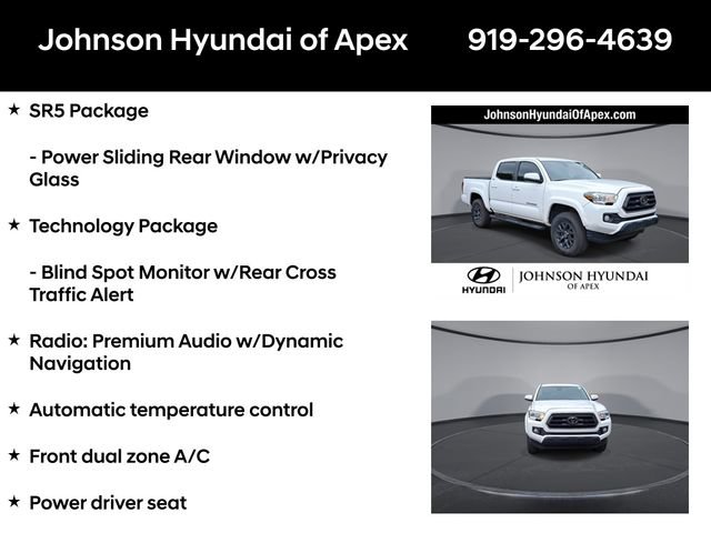 Used 2023 Toyota Tacoma SR5 w/ Technology Package AWD/4WD image 12