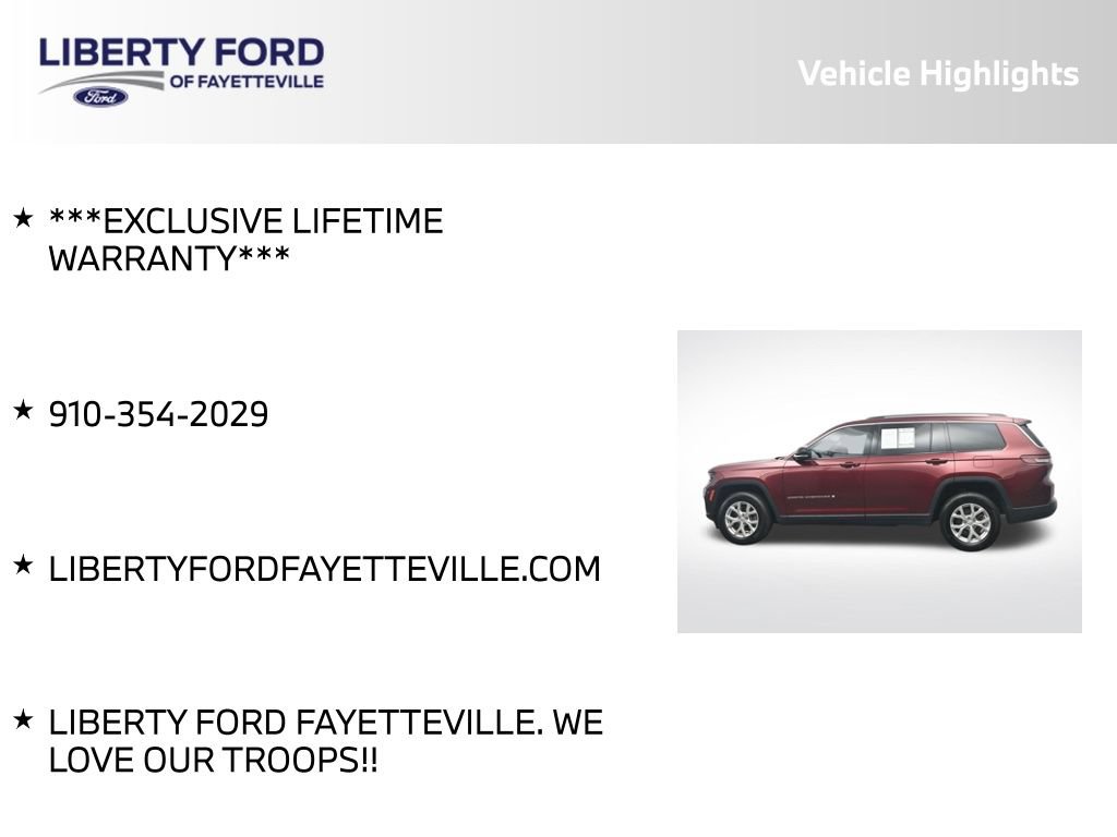 Used 2023 Jeep Grand Cherokee L Limited RWD image 5