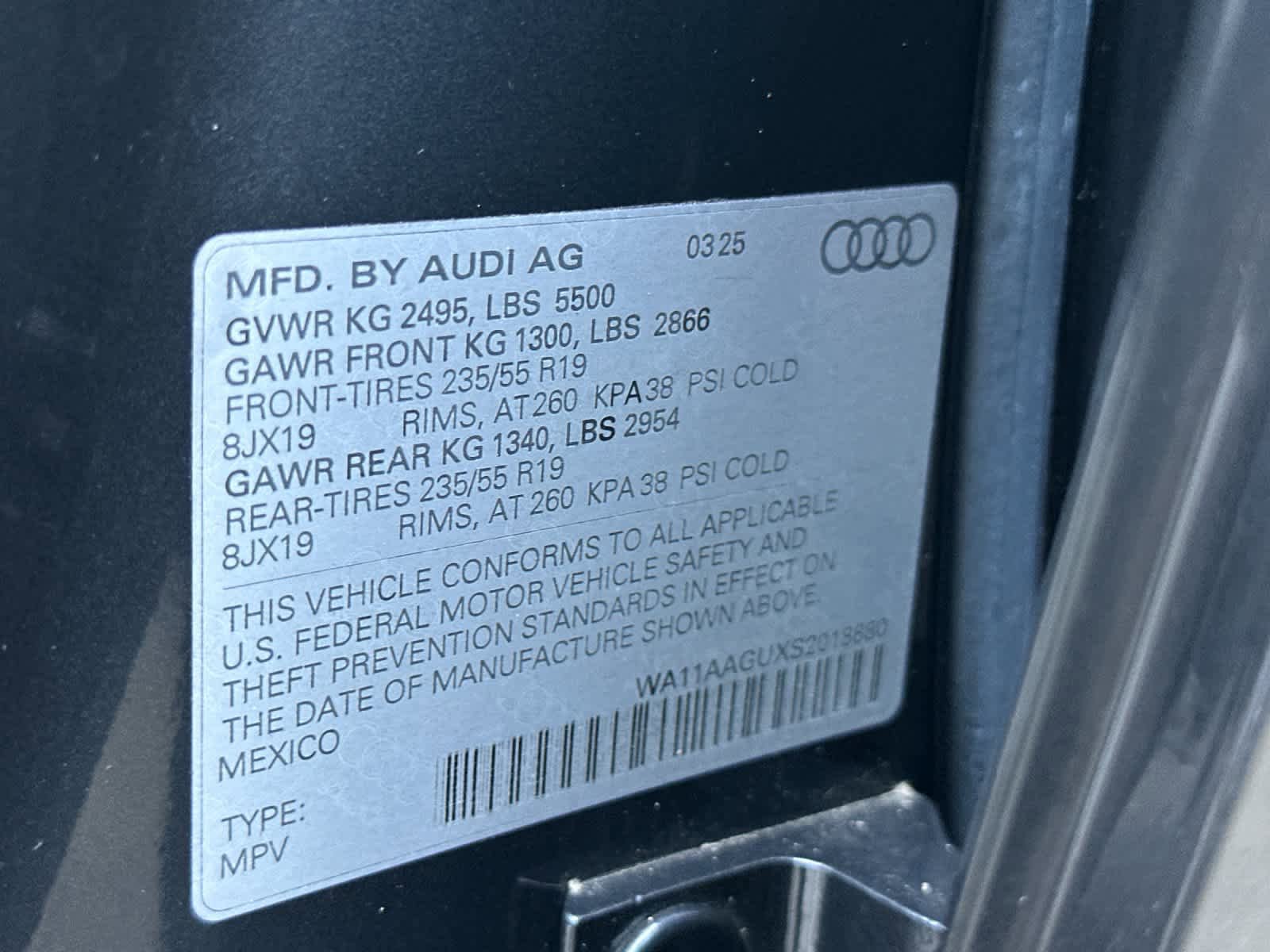 Used 2025 Audi Q5 Premium w/ Convenience Package AWD/4WD image 29