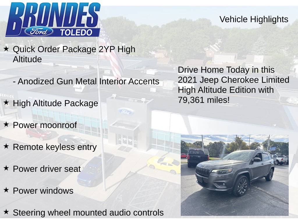 Used 2021 Jeep Cherokee High Altitude AWD/4WD image 22