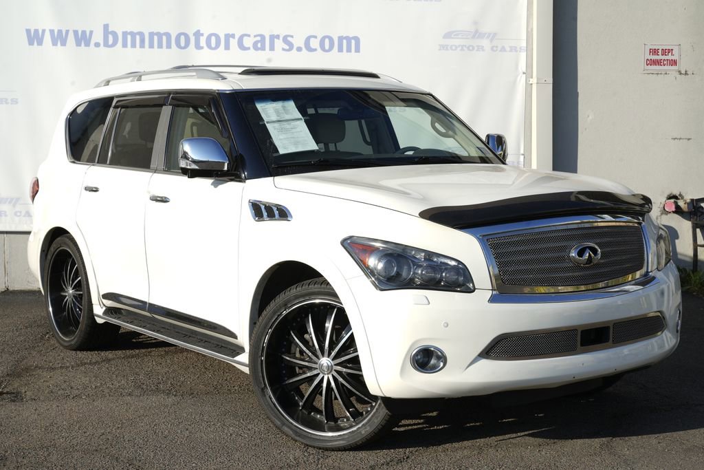 Used 2012 INFINITI QX56 4WD w/ Deluxe Touring Pkg image 1