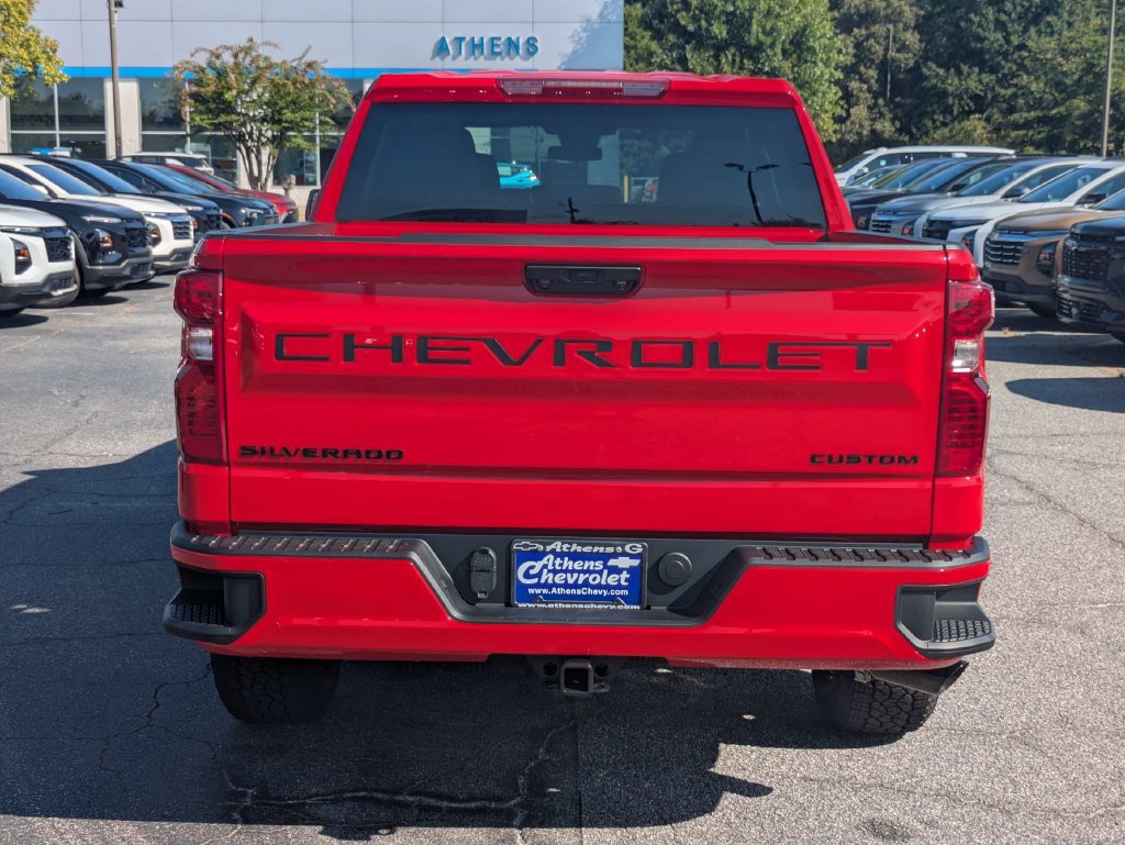 New 2026 Chevrolet Silverado 1500 Custom w/ Turbomax Blackout Package AWD/4WD image 5