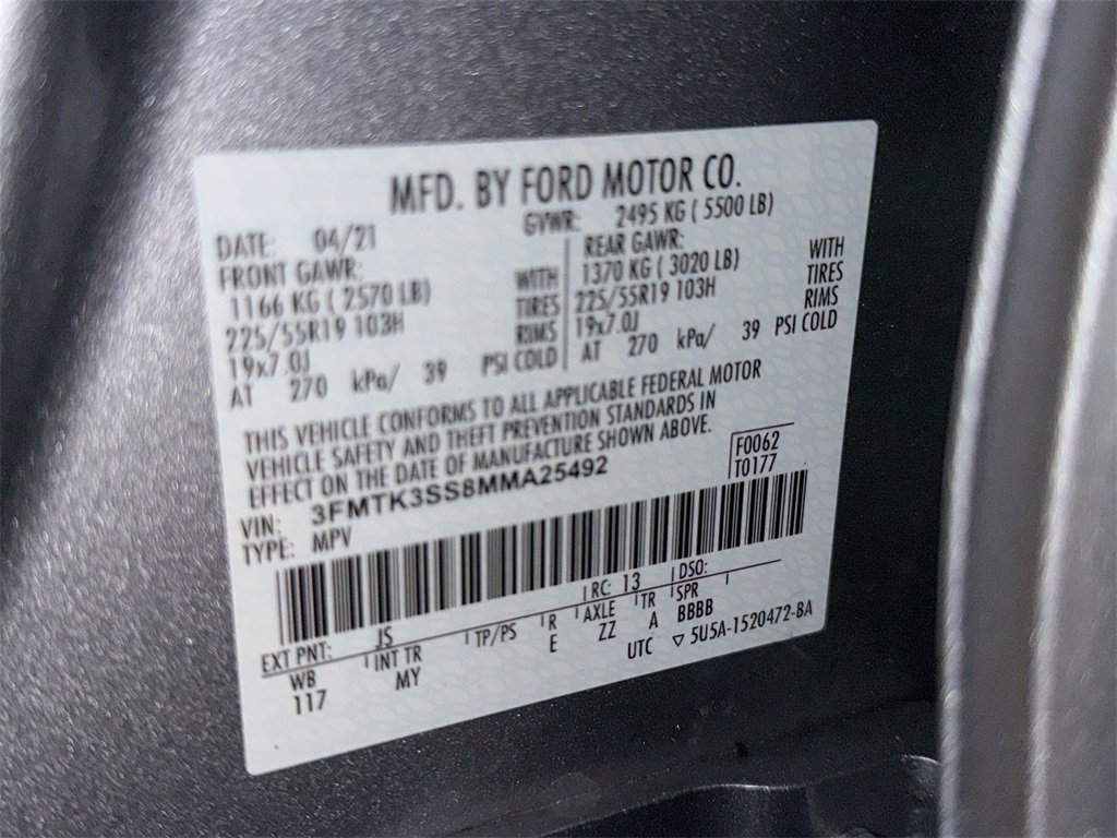 Used 2021 Ford Mustang Mach-E Premium image 27