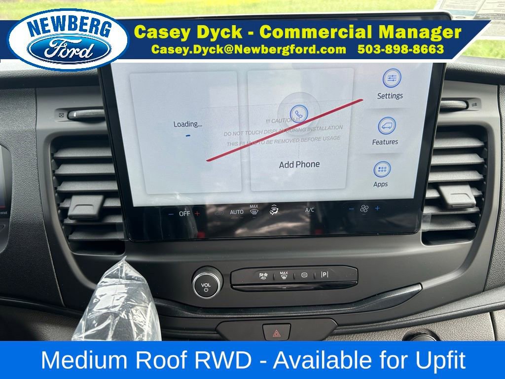 New 2026 Ford Transit 250 148 Medium Roof w/ Load Area Protection Package image 12