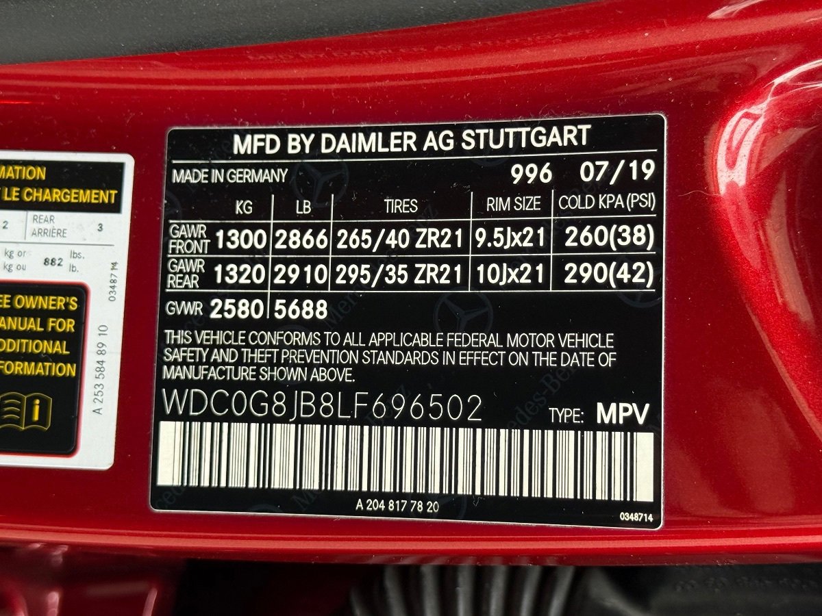 Used 2020 Mercedes-Benz GLC 63 AMG 4MATIC image 38