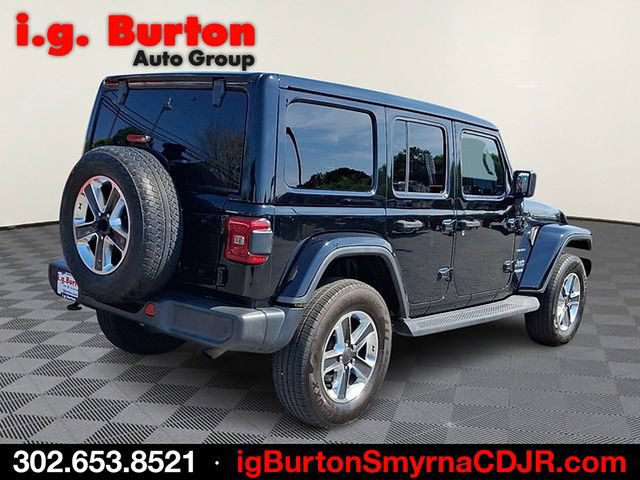 Used 2021 Jeep Wrangler Unlimited Sahara AWD/4WD image 6