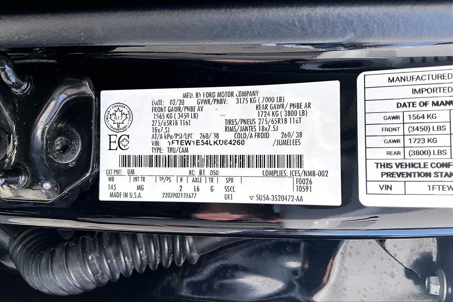 Used 2020 Ford F150 XLT w/ XTR Package image 31