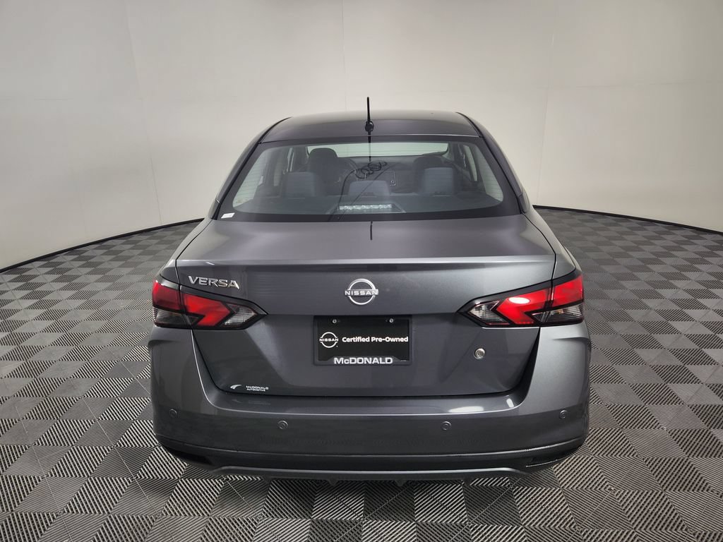 Certified 2025 Nissan Versa S w/ Trunk Package FWD image 4