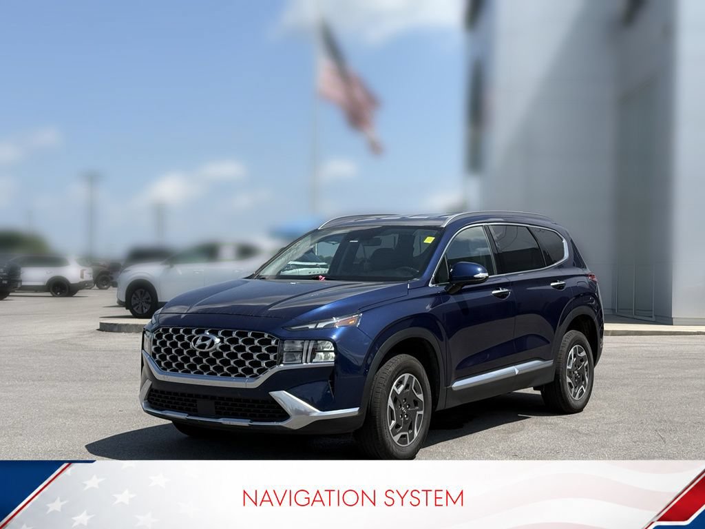 Used 2023 Hyundai Santa Fe Blue AWD/4WD image 2