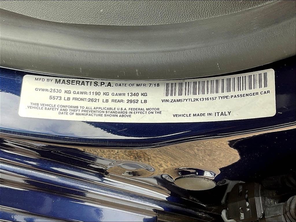 Used 2019 Maserati Ghibli S GranLusso AWD/4WD image 19