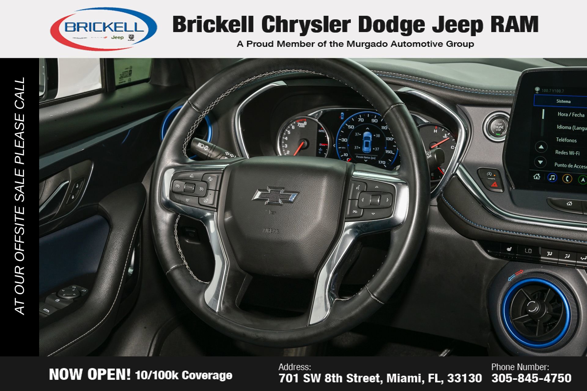 Used 2023 Chevrolet Blazer RS w/ Driver Confidence II Package FWD image 21