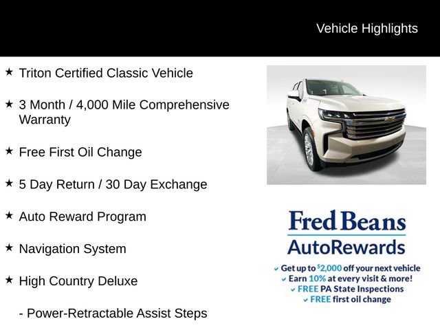 Used 2023 Chevrolet Tahoe High Country image 4