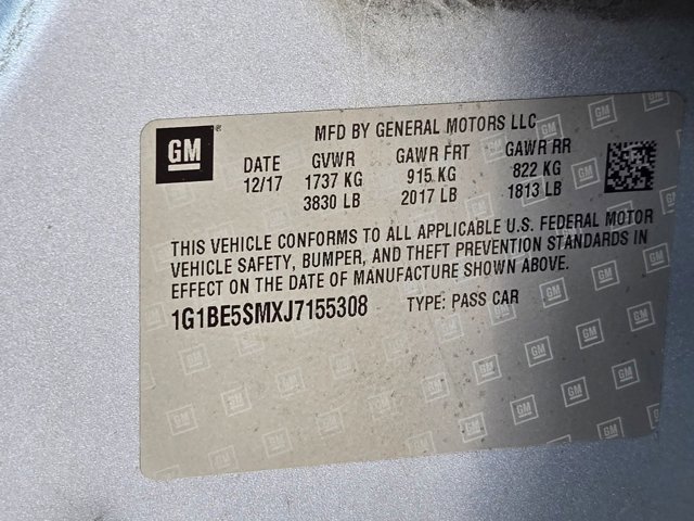 Used 2018 Chevrolet Cruze LT FWD image 15