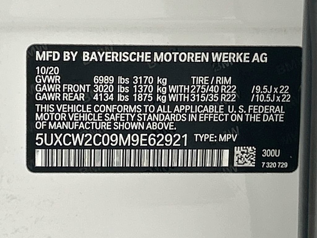 Used 2021 BMW X7 xDrive40i w/ M Sport Package AWD/4WD image 34