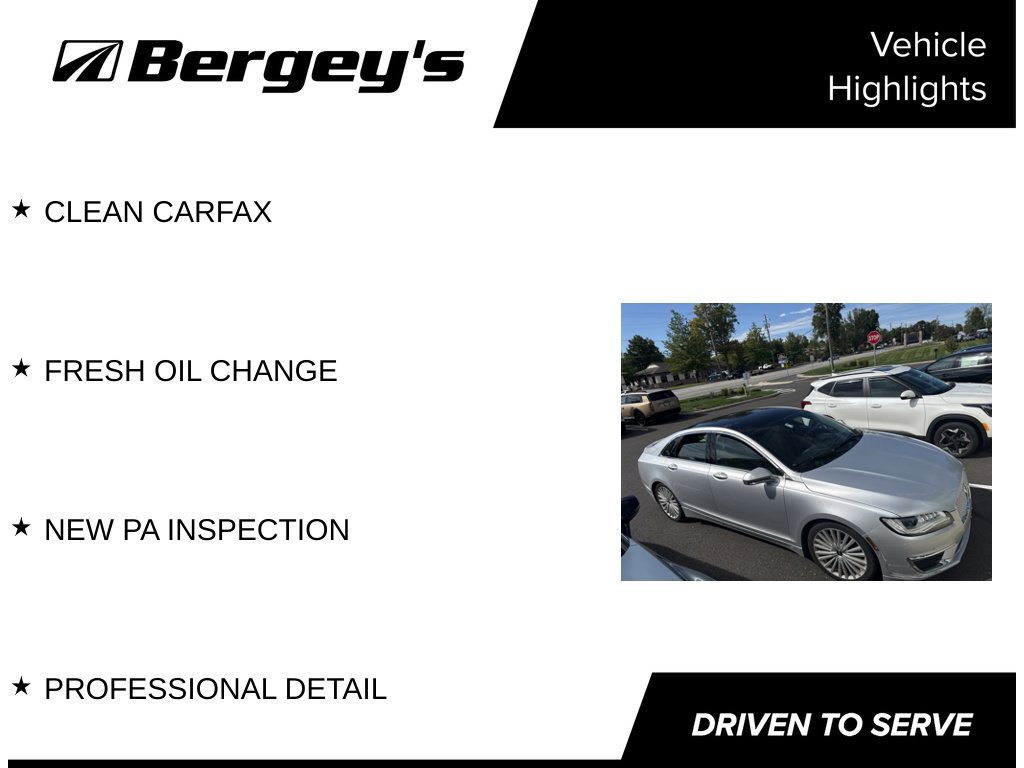 Used 2017 Lincoln MKZ Reserve w/ Technology Package AWD/4WD image 4