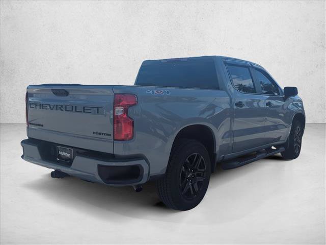 Used 2024 Chevrolet Silverado 1500 Custom w/ Turbomax Blackout Package AWD/4WD image 5