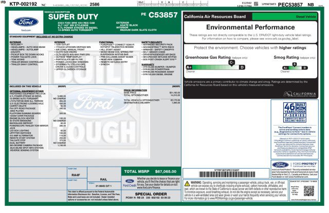 Used 2023 Ford F350 XLT w/ 360-Degree Camera Package AWD/4WD image 3