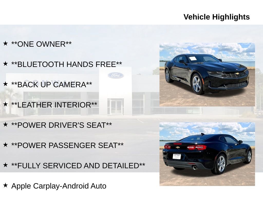 Used 2022 Chevrolet Camaro LT RWD image 6
