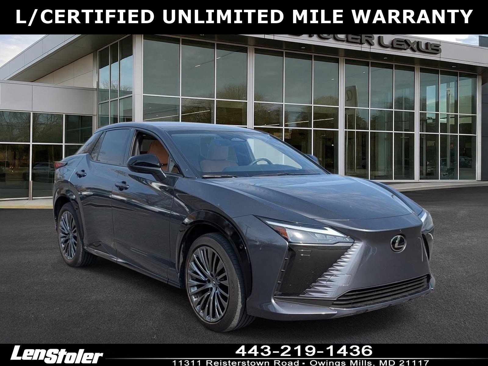 Certified 2023 Lexus RZ 450e Premium w/ Accessory Package (Z1) image 1