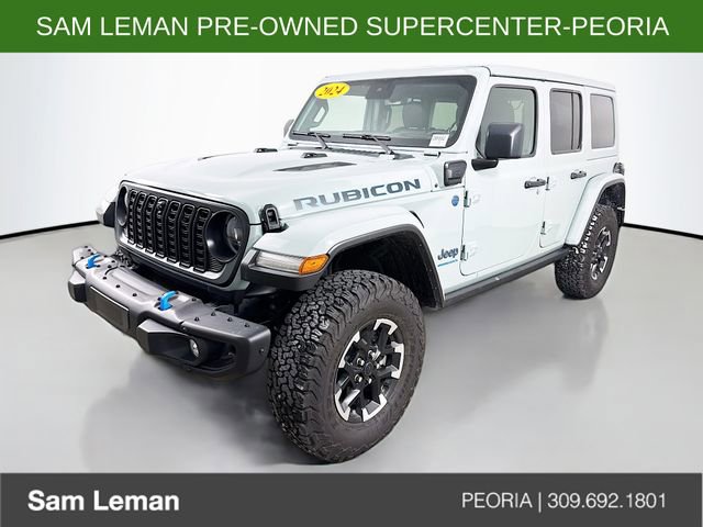 Used 2024 Jeep Wrangler Unlimited Rubicon 4xe image 3