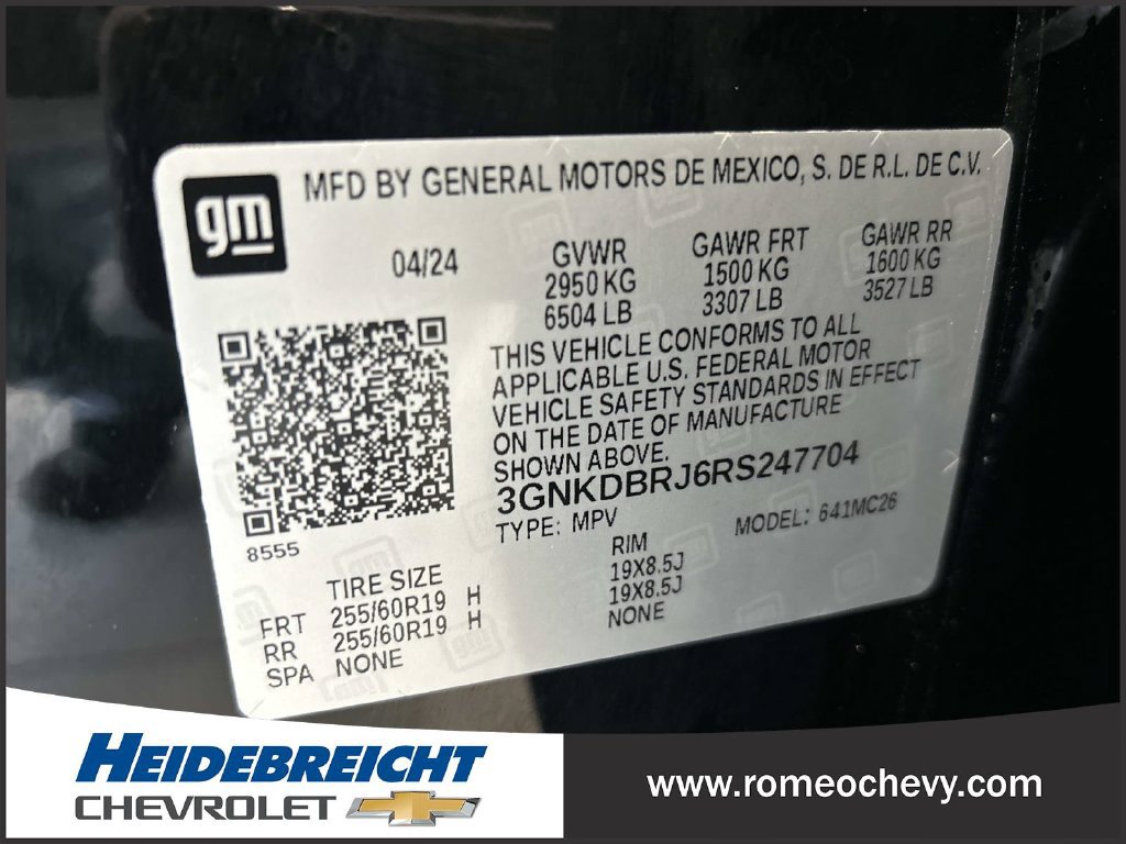 Used 2024 Chevrolet Blazer EV LT AWD/4WD image 8