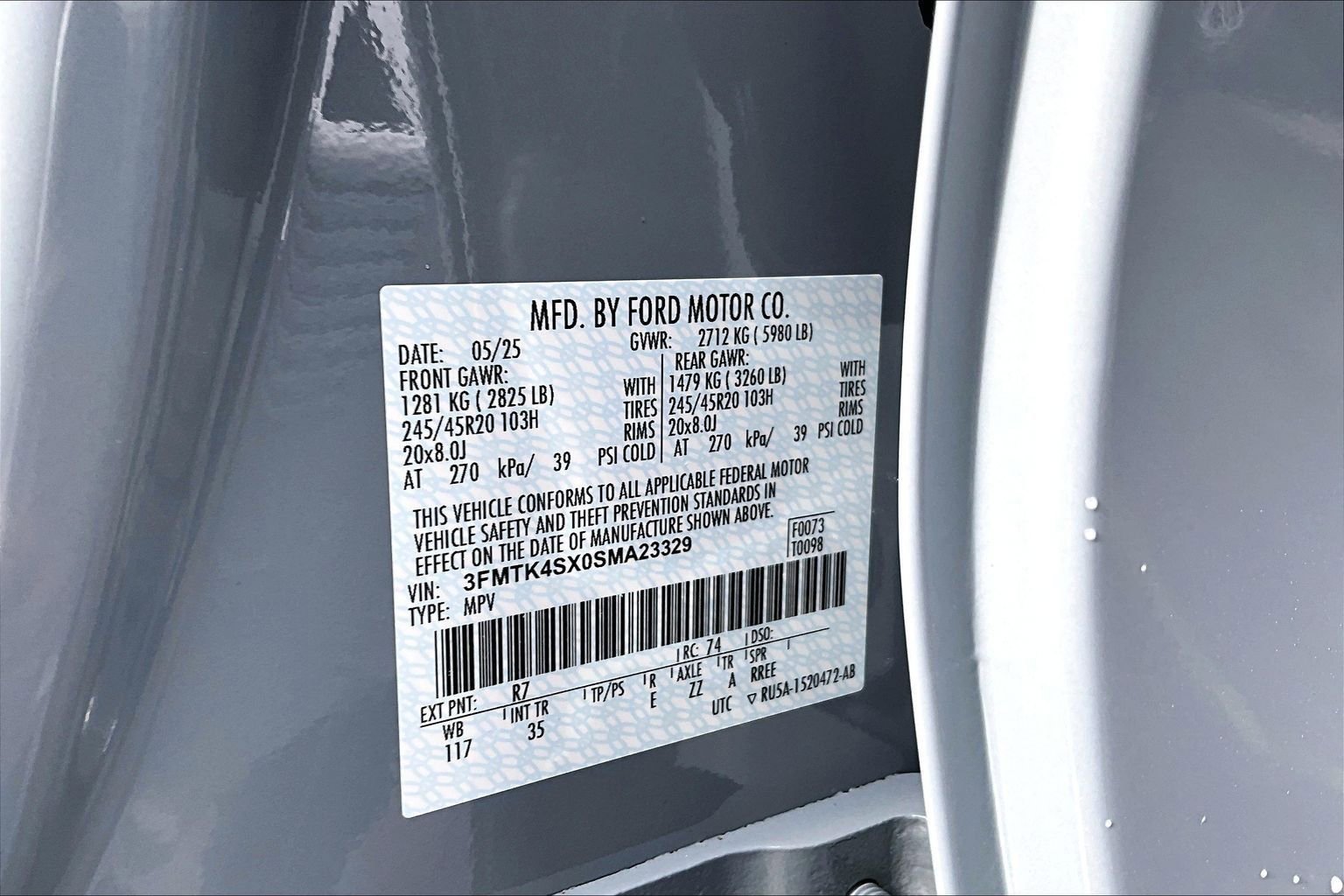 Used 2025 Ford Mustang Mach-E GT w/ Interior Protection Package image 18