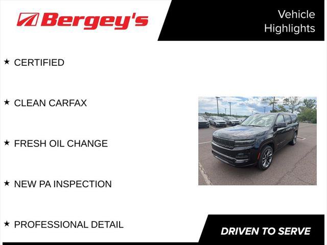 Certified 2025 Jeep Grand Wagoneer L Series III w/ Rear Seat Video Group 1 AWD/4WD image 5