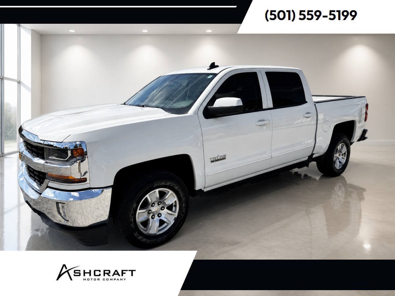 Used 2018 Chevrolet Silverado 1500 LT w/ Texas Edition RWD image 1