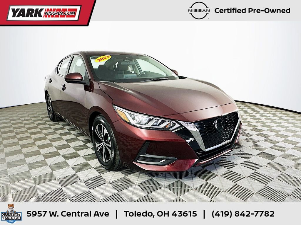 Certified 2023 Nissan Sentra SV w/ Trunk Package FWD image 1