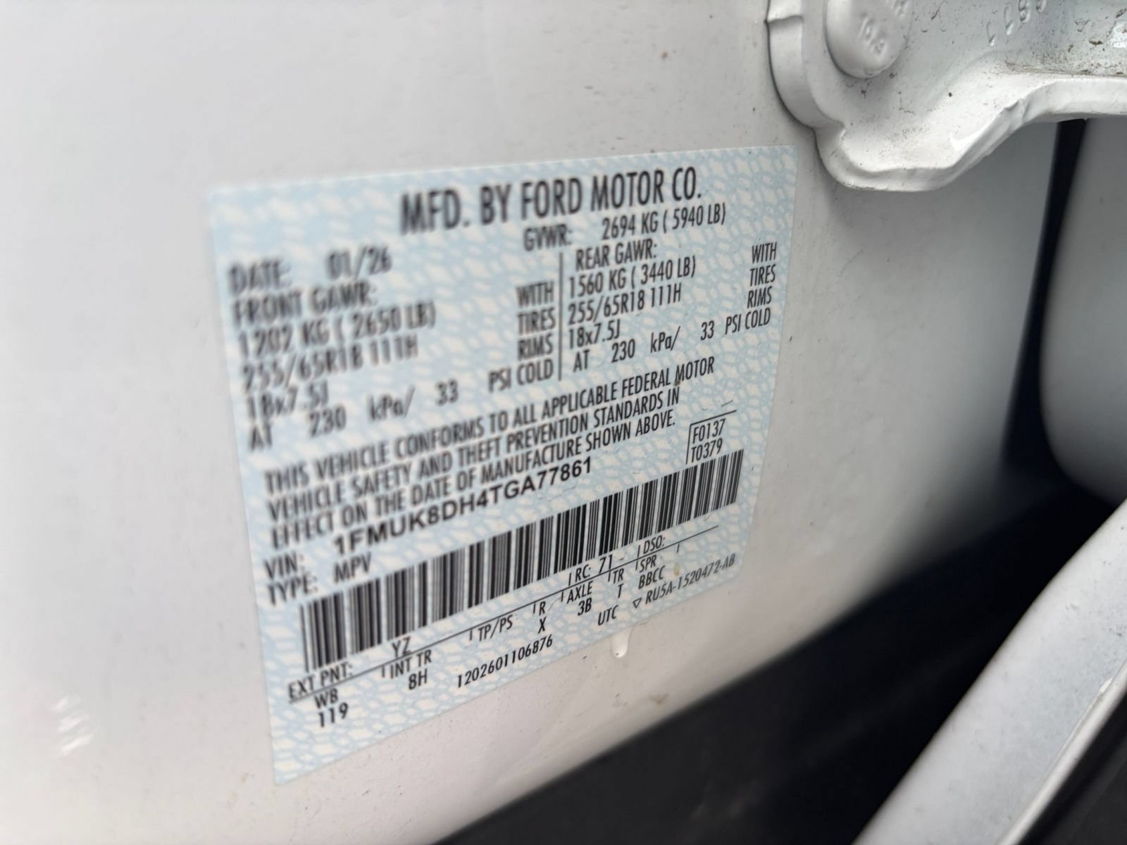 Used 2026 Ford Explorer Active AWD/4WD image 25