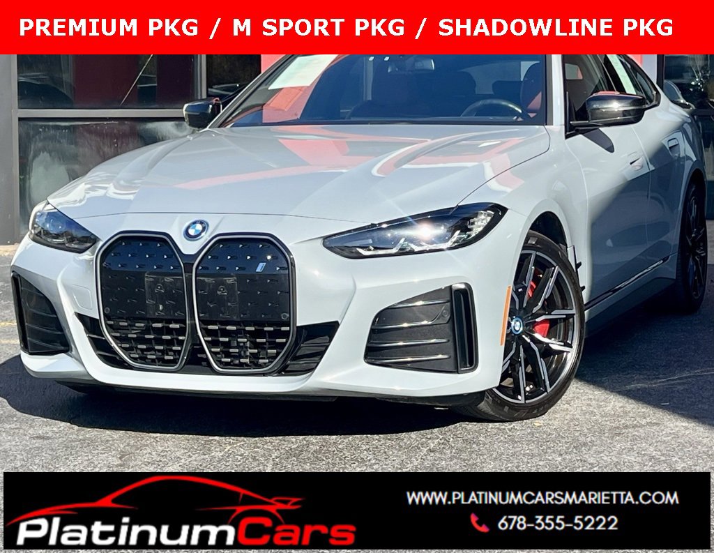 Used 2023 BMW i4 eDrive40 w/ M Sport Package image 1