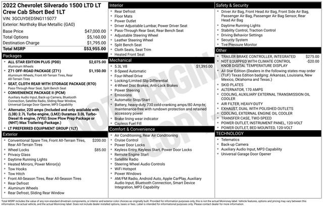 Used 2022 Chevrolet Silverado 1500 LT w/ All Star Edition Plus AWD/4WD image 11