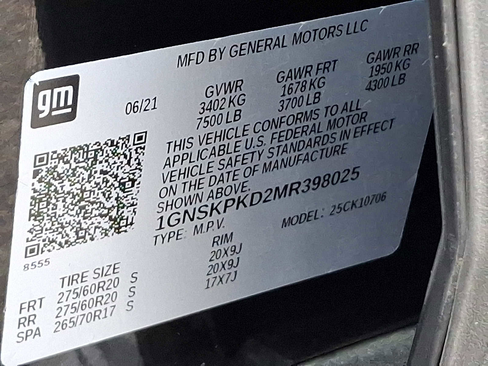 Certified 2021 Chevrolet Tahoe Z71 image 27