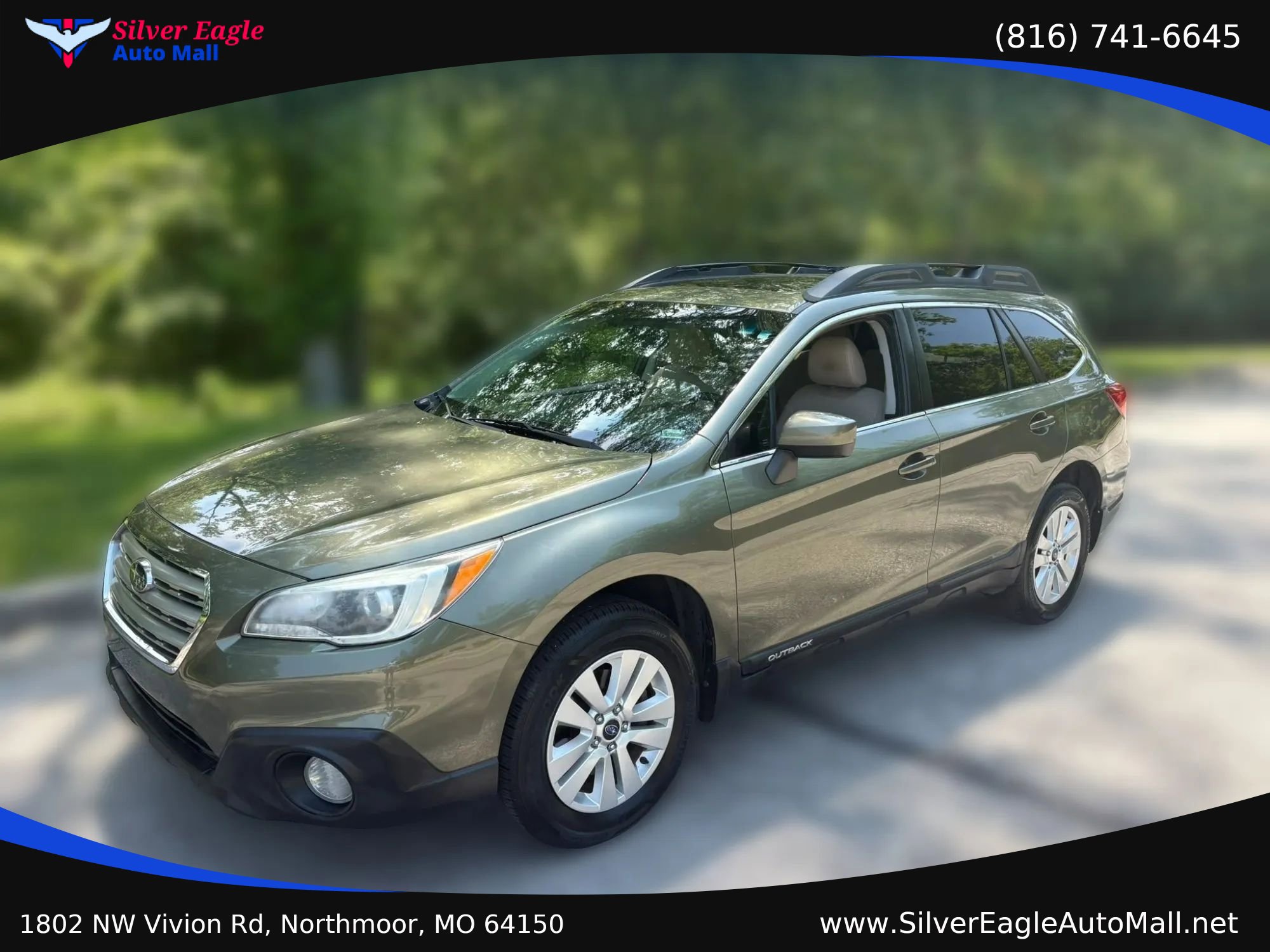 Used 2016 Subaru Outback 2.5i Premium AWD/4WD image 1
