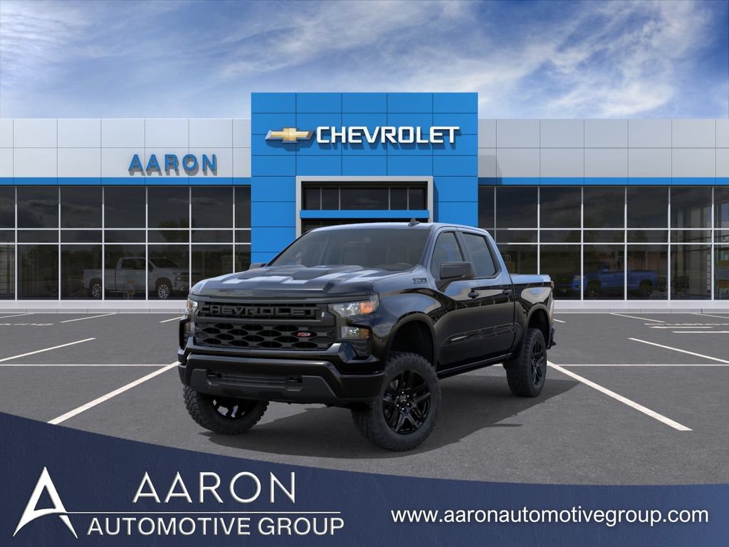 New 2026 Chevrolet Silverado 1500 Custom Trail Boss w/ Dark Appearance Package