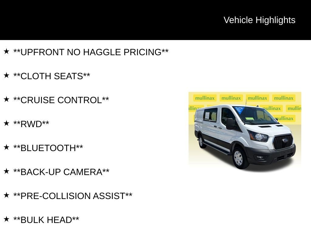 Certified 2024 Ford Transit 250 Low Roof w/ Exterior Upgrade Package image 12