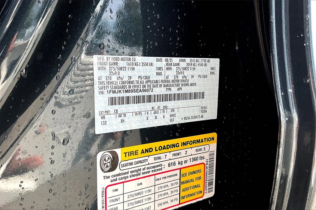 New 2025 Ford Expedition Max Platinum image 15
