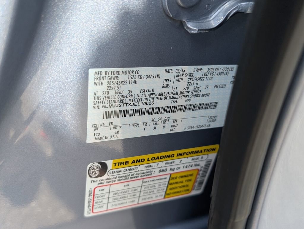 Used 2018 Lincoln Navigator Black Label image 20