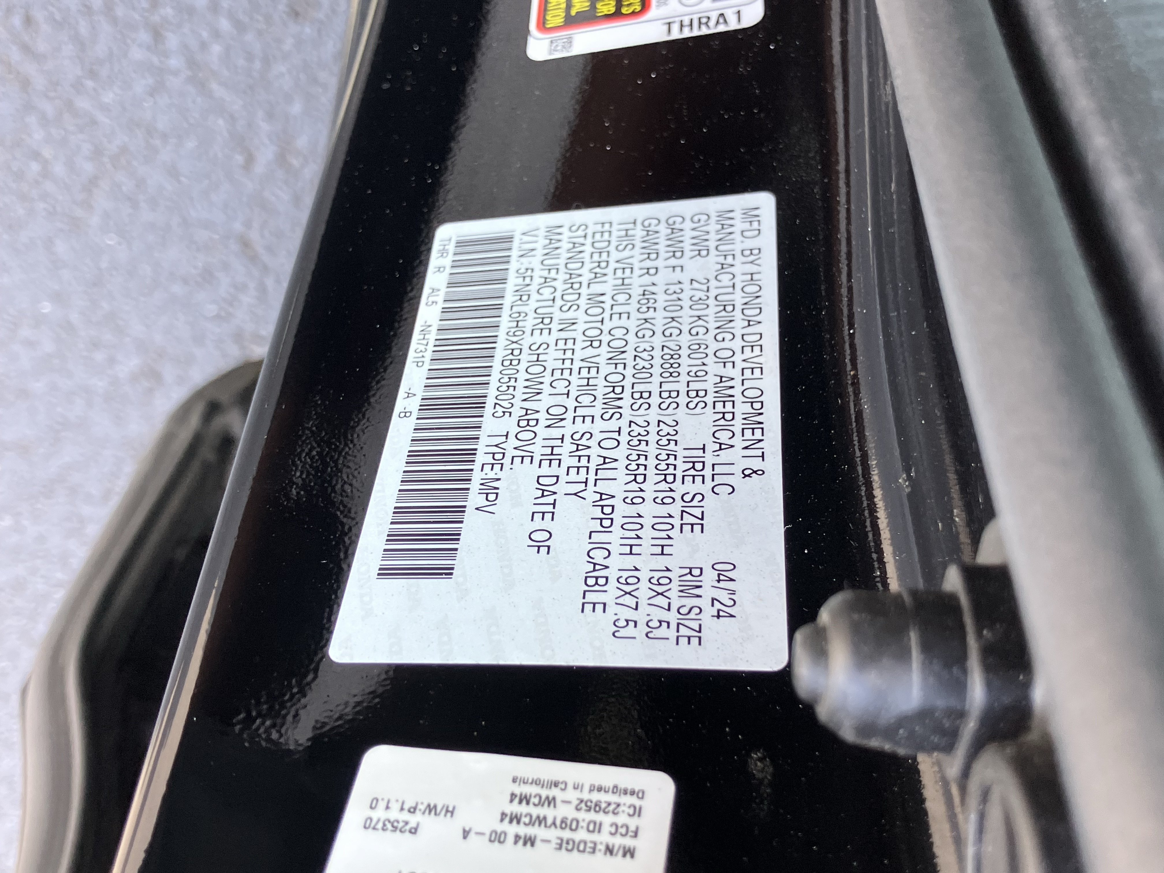 Certified 2024 Honda Odyssey Elite image 31