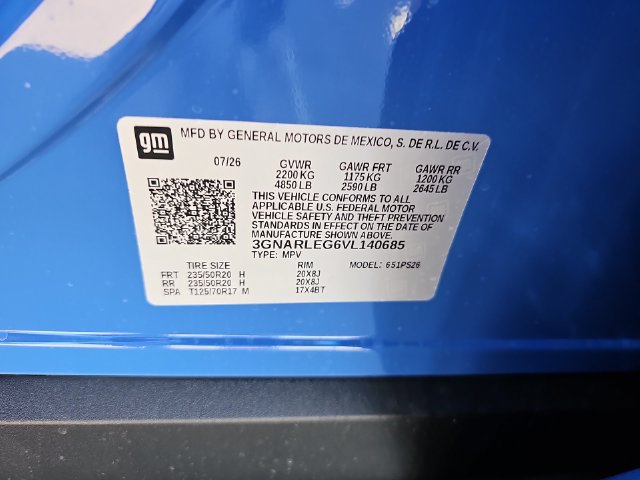 New 2027 Chevrolet Equinox RS w/ LPO, Floor Liner Package FWD image 34