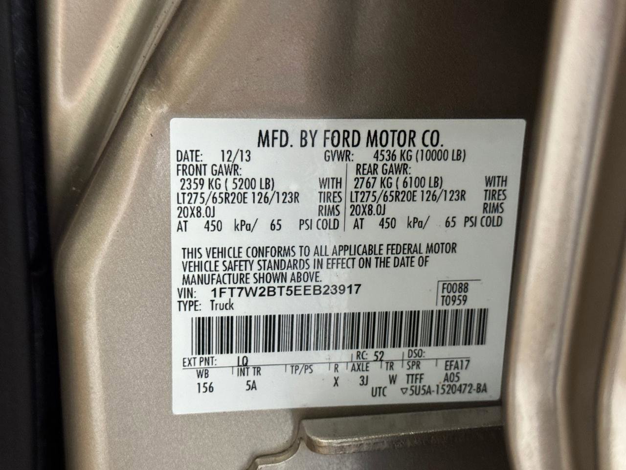 Used 2014 Ford F250 Lariat w/ Lariat Ultimate Package image 57