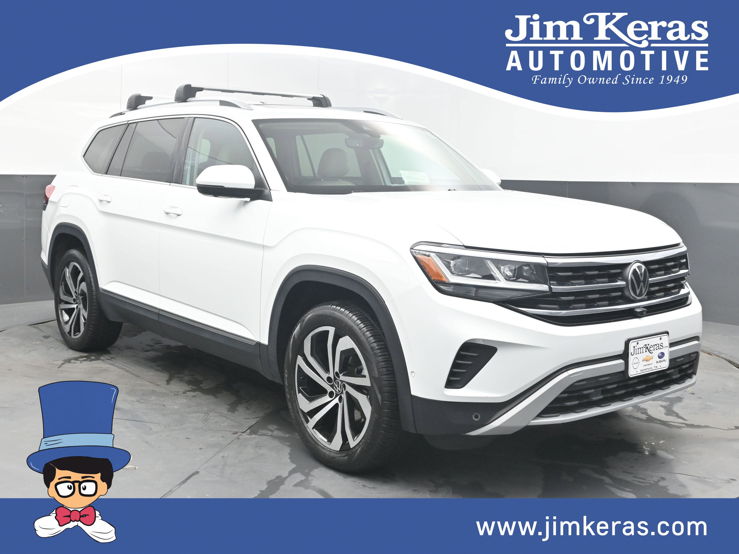 Used 2021 Volkswagen Atlas SEL Premium image 1