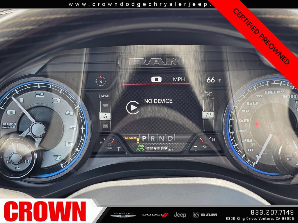 Used 2022 RAM 1500 Limited w/ Body Color Bumper Group AWD/4WD image 30