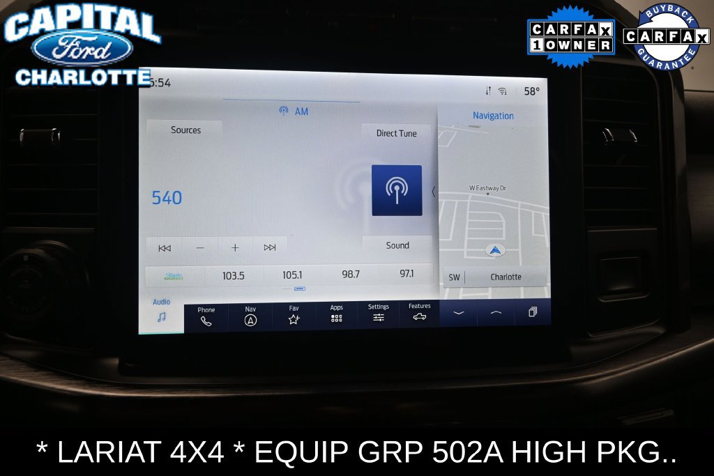 Used 2023 Ford F150 Lariat w/ Equipment Group 502A High AWD/4WD image 15