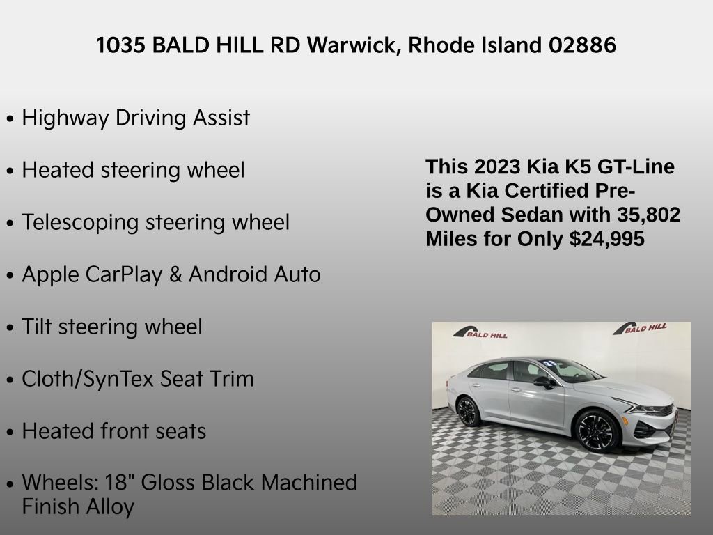 Used 2023 Kia K5 GT-Line w/ GT-Line Premium Package image 26