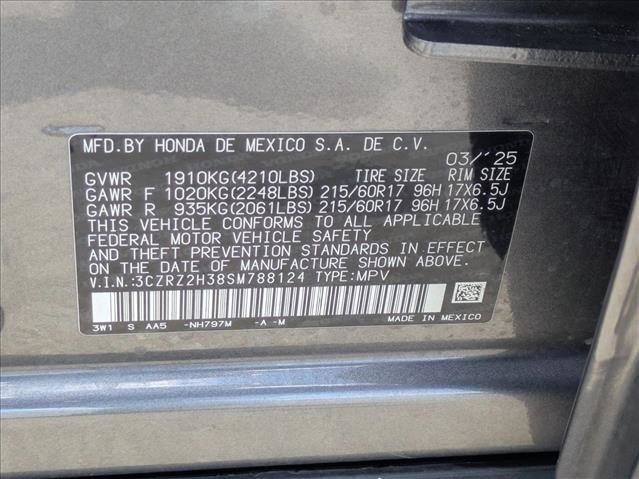 Used 2025 Honda HR-V LX image 22